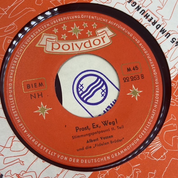 45 RPM 7” German Record Lot 31 of them! - Picture 12 of 16